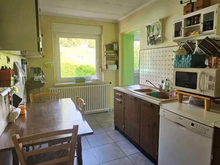 Maison Bi familiale ou Lot de 2 appartements de 95.79 m² et 93.72 m² avec terrasse et garage dans une rue calme d’Ottange (F-57)