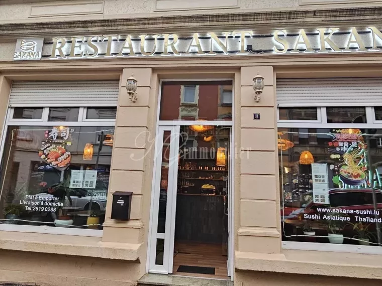 Restaurant asiatique rénové avec fonds  de commerce à vendre  à Differdange (LU)