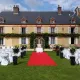 Château du XVIIe siècle en campagne normande