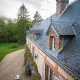 Château du XVIIe siècle en campagne normande